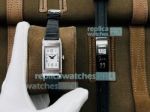 Swiss Replica Jaeger LeCoultre Reverso One Duetto Watch Stainless Steel White Dial